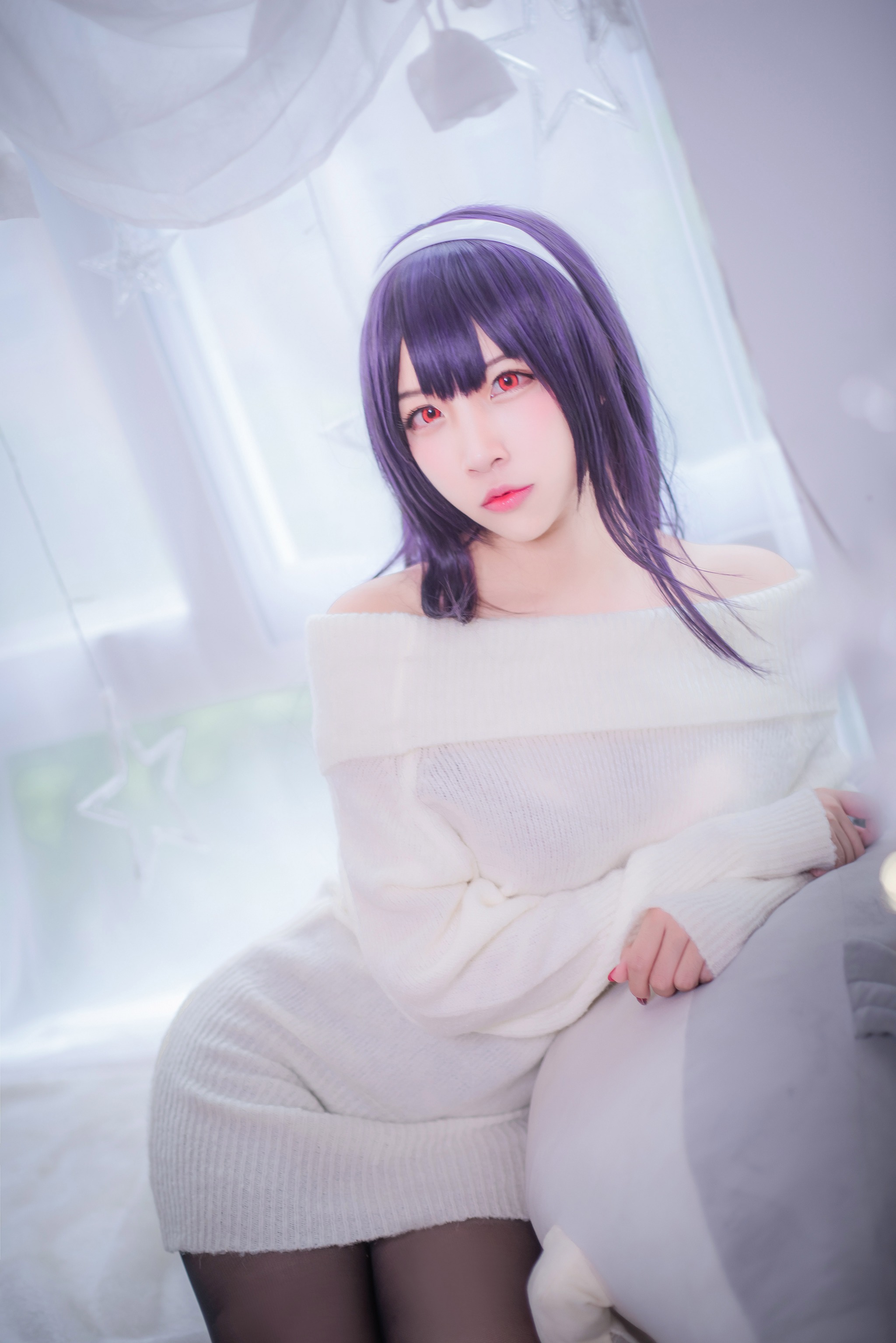 图片[1]-二佐Nisa – NO.074 二佐 霞之丘诗羽学姐毛衣 [47P]-XikXak